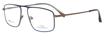 abele optik Brille dunkelblau für Herren 150211